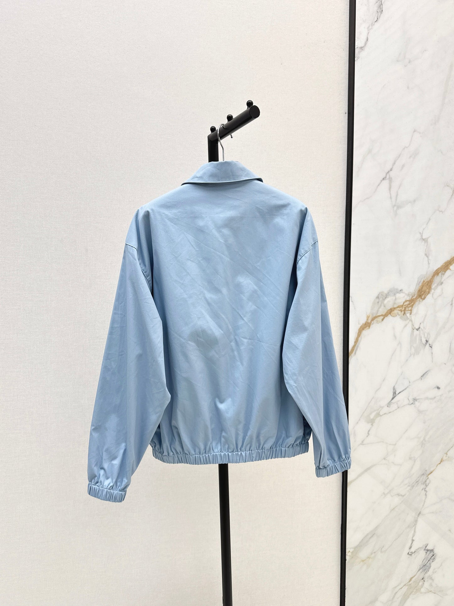 Latest autumn and winter back triangle logo decorative jacket