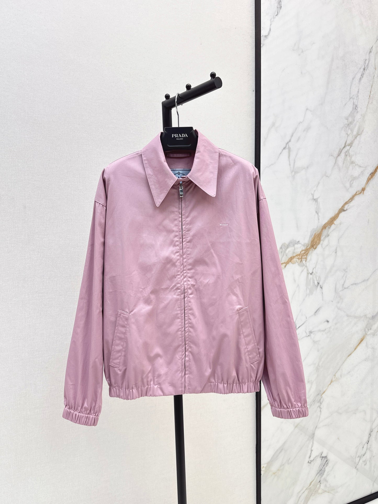 Latest autumn and winter back triangle logo decorative jacket