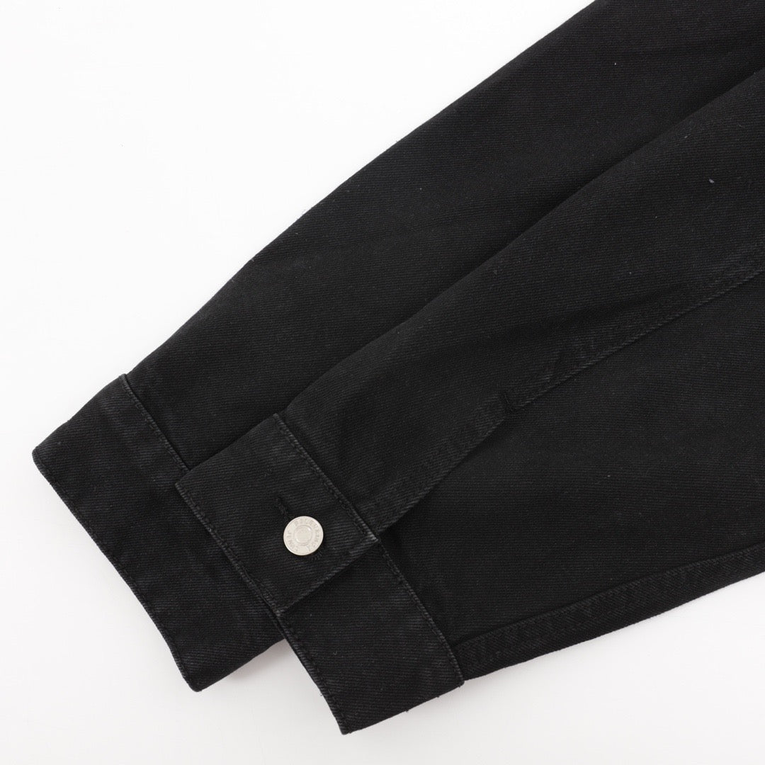 Hot diamond couple denim jacket