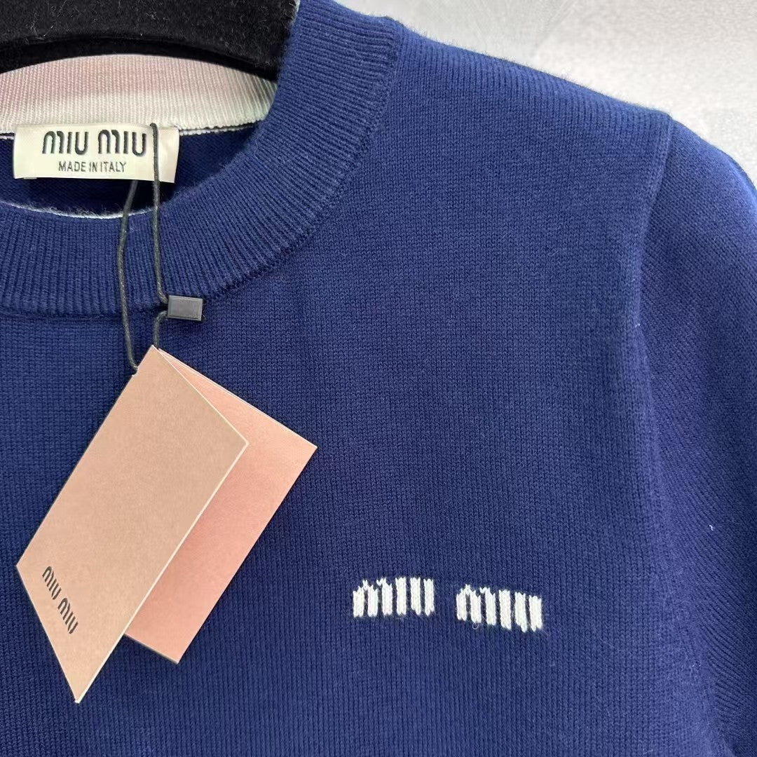 New style knitted short sleeves for early spring