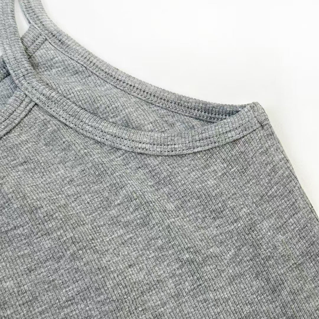 25ss logo embroidered suspenders