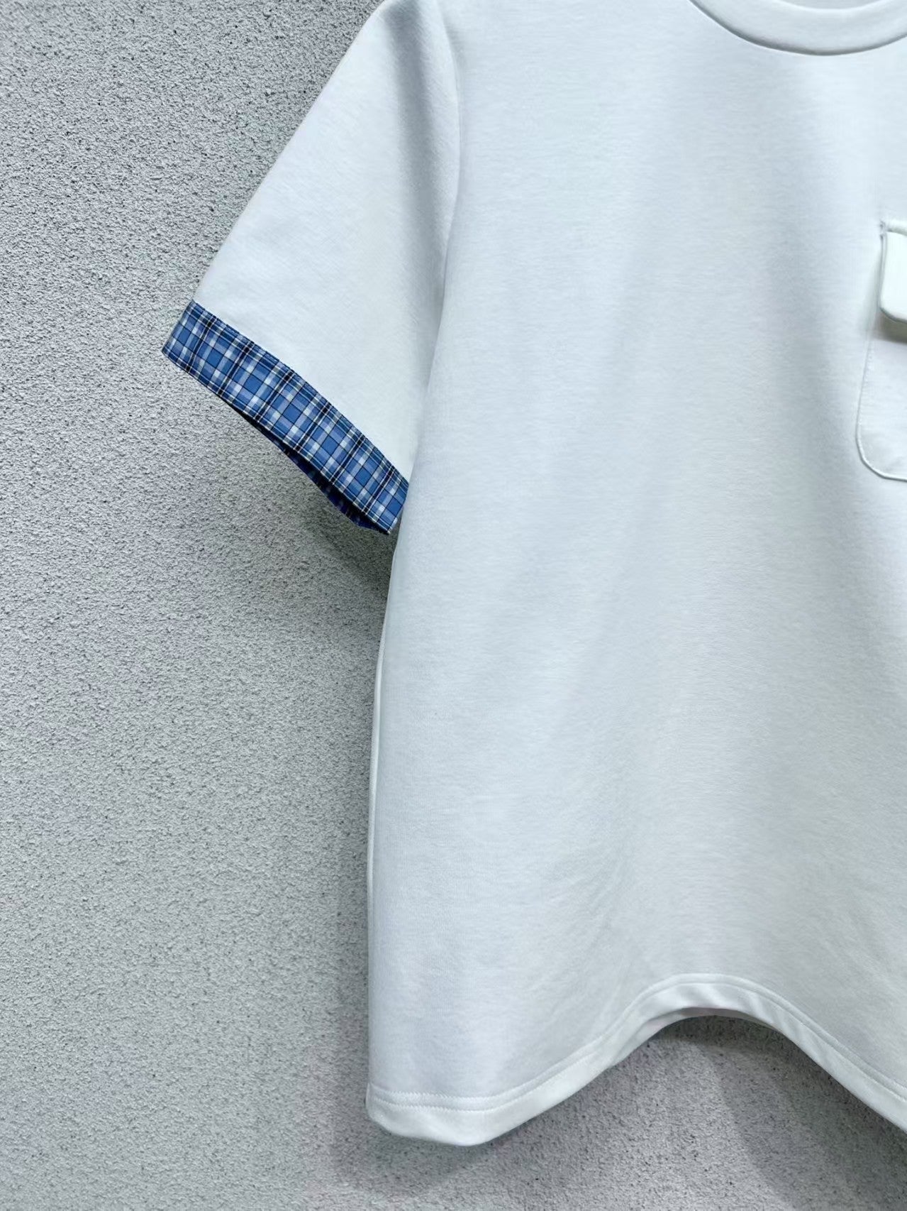 25 Early Spring Plaid Contrast Sleeve Suit