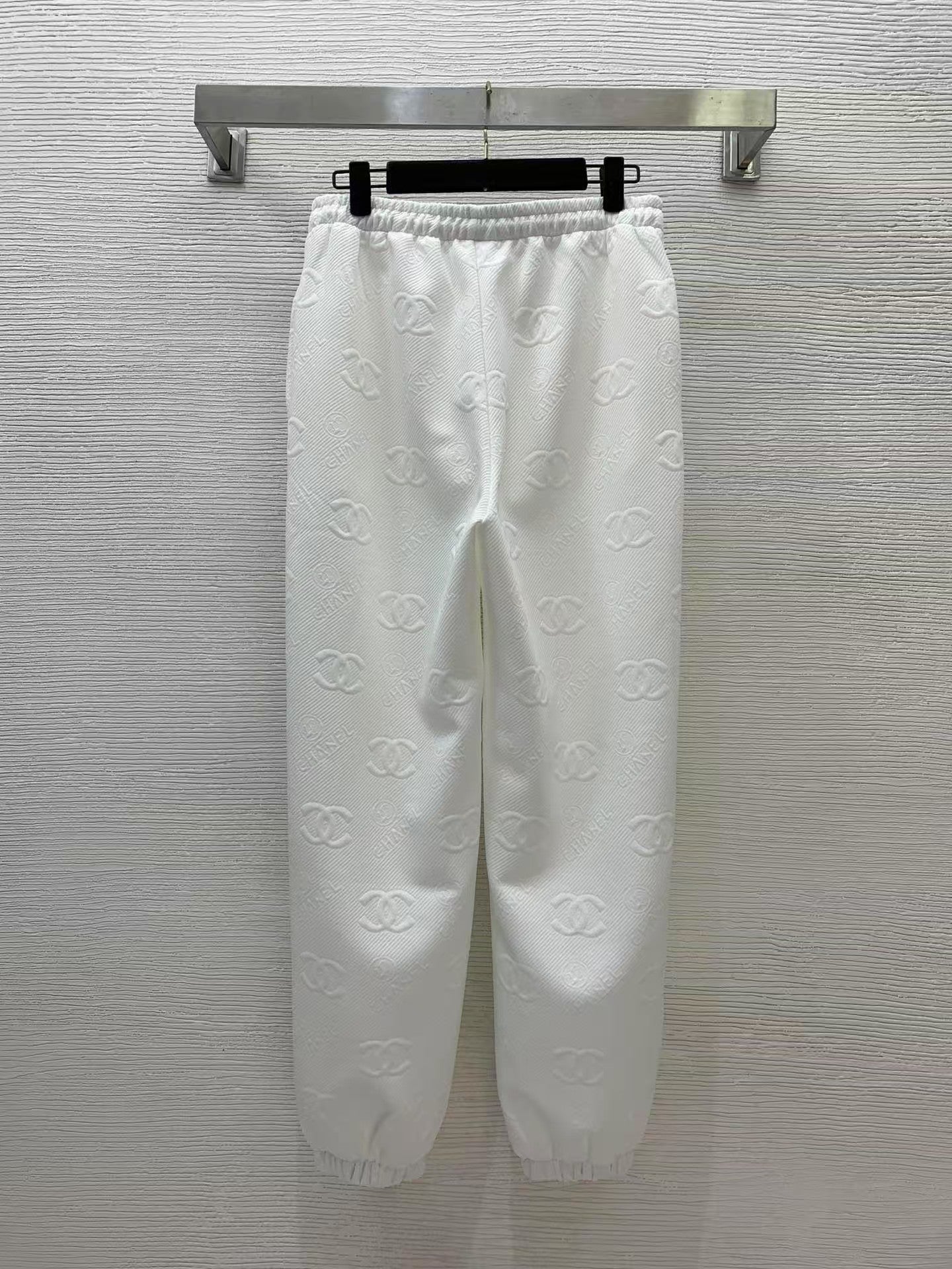 25 Fashion casual suit with double c logo embossing