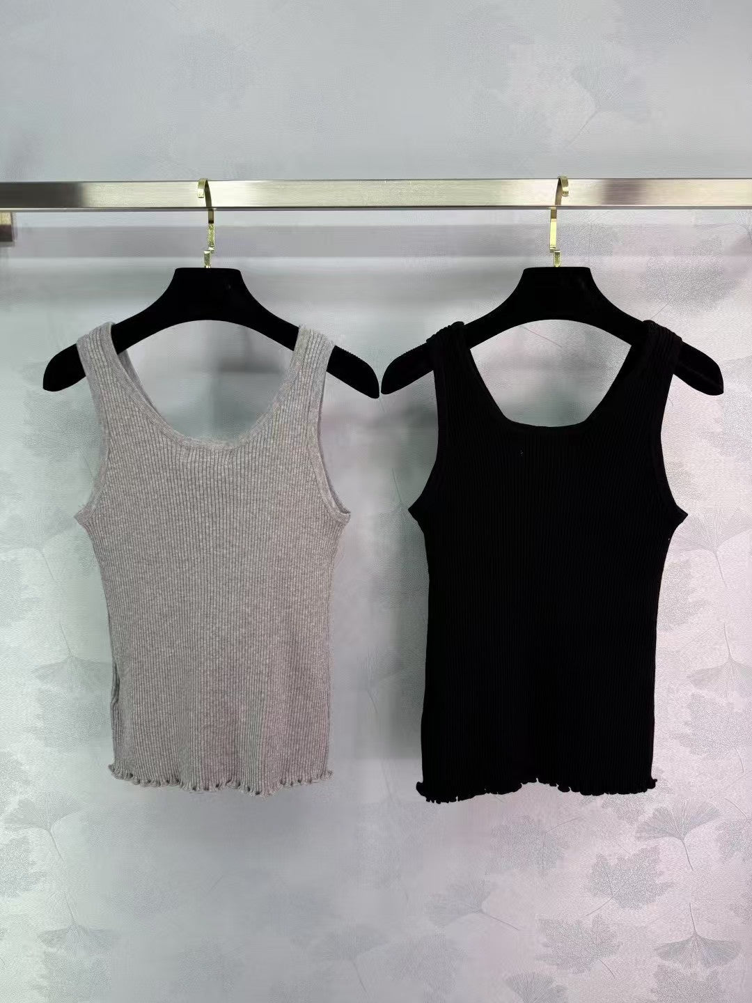 25ss knitted vest top