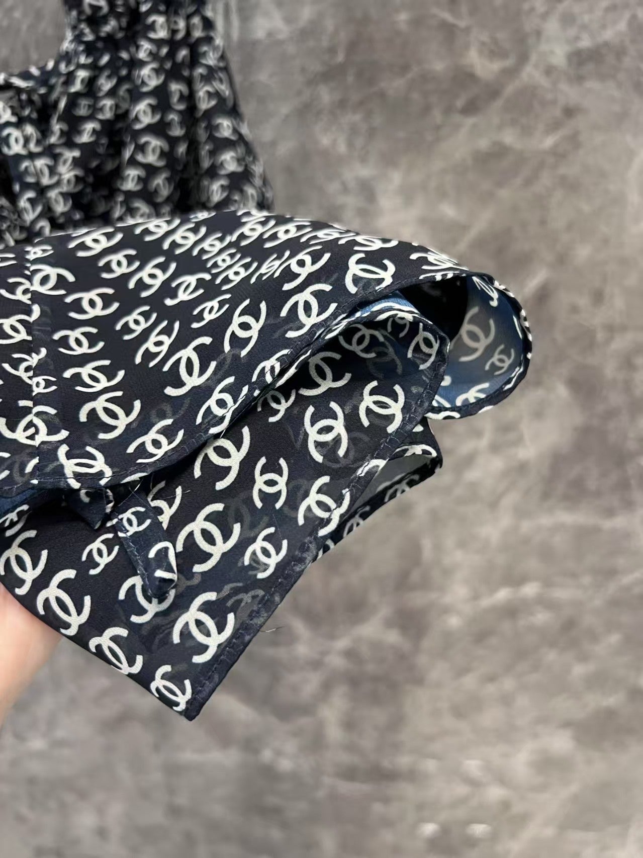 Double C printed camisole top