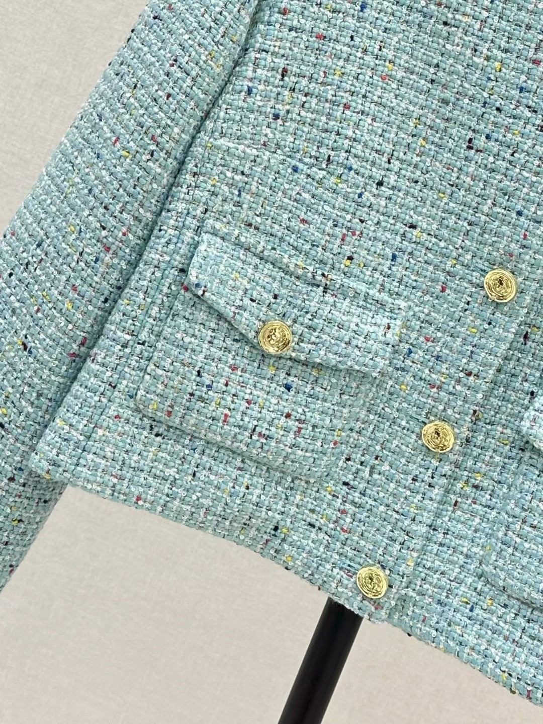 Latest knitted short coat