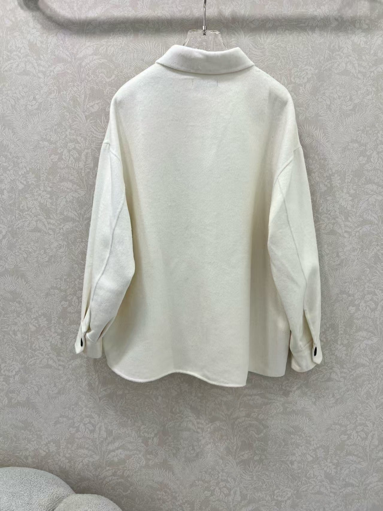 New wool double-faced fabric jacket