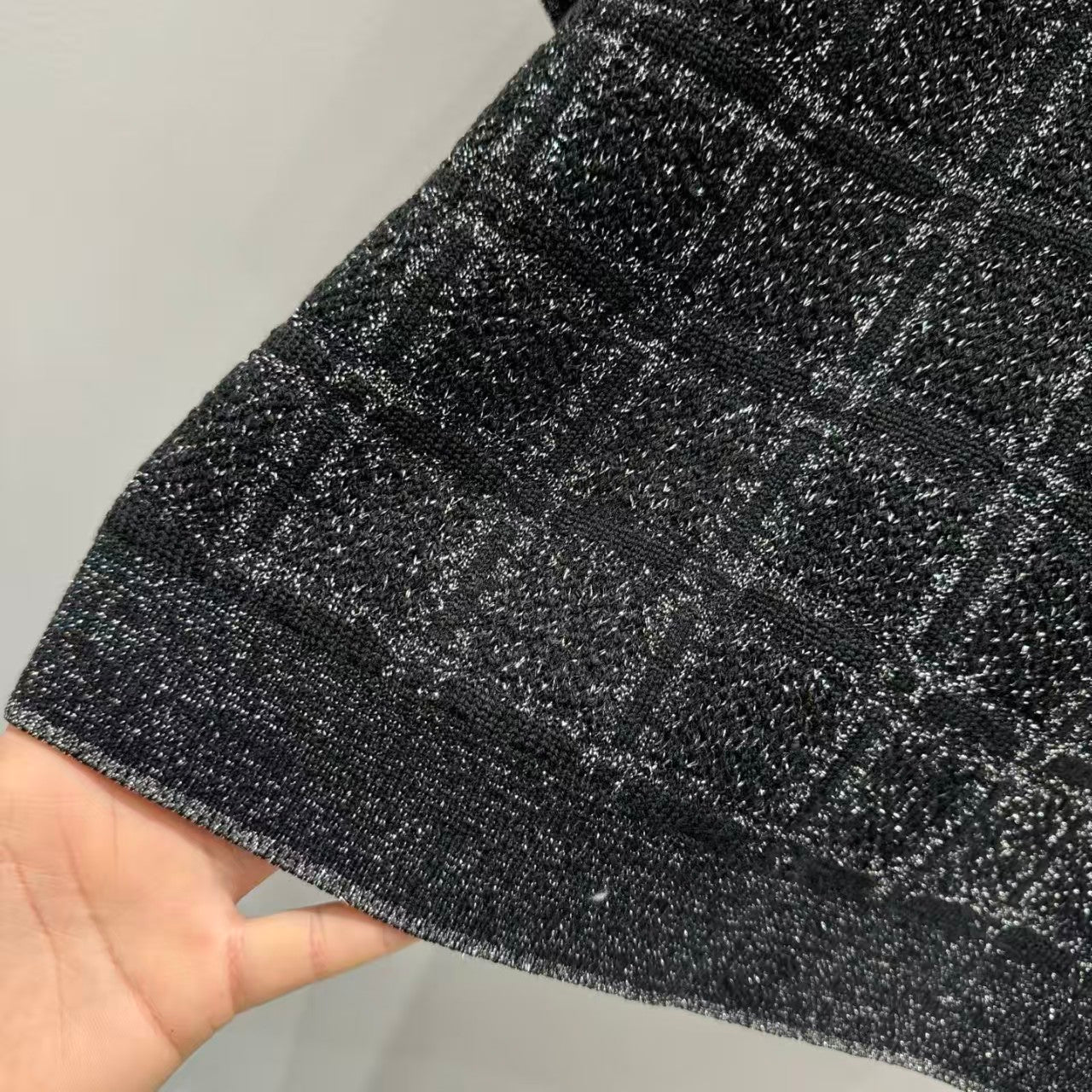 Gold plaid suspender dress