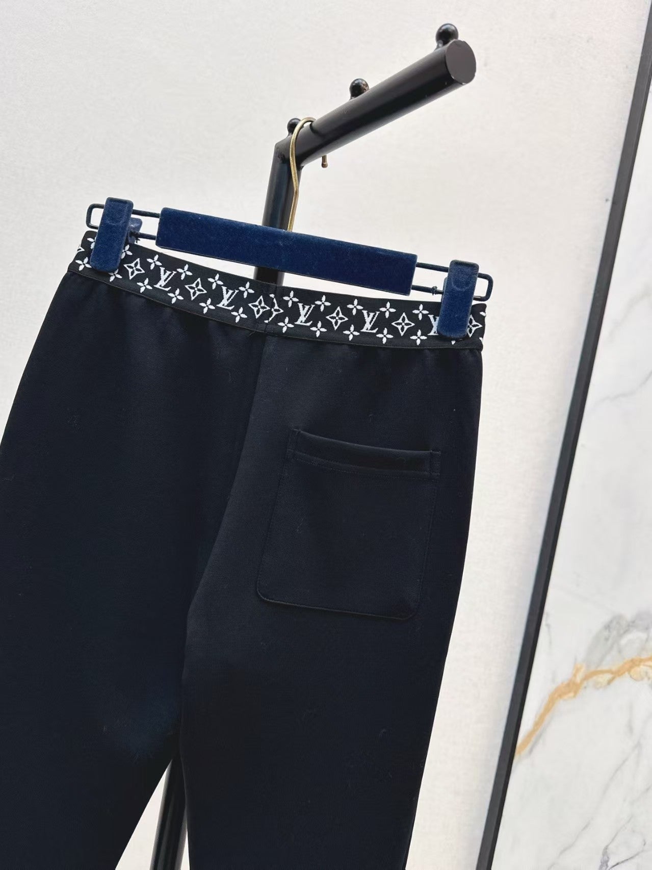 New style monogram webbing pants