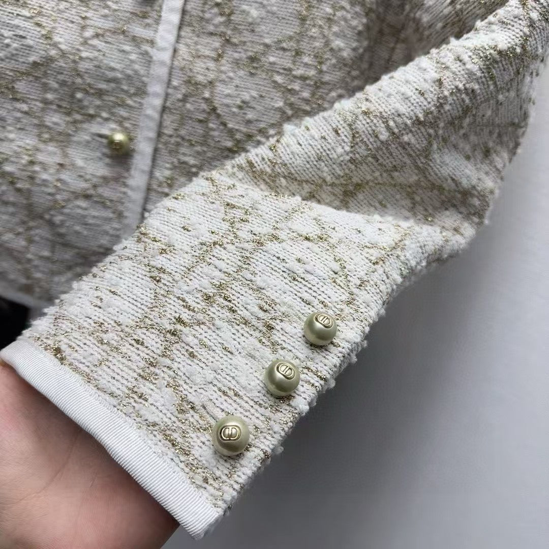 Raglan suit jacket + A-line skirt set