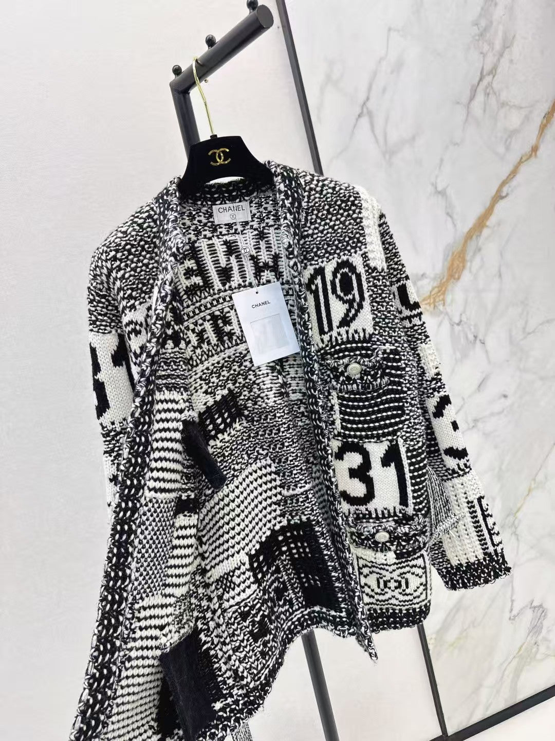 Woven Elegant Cardigan