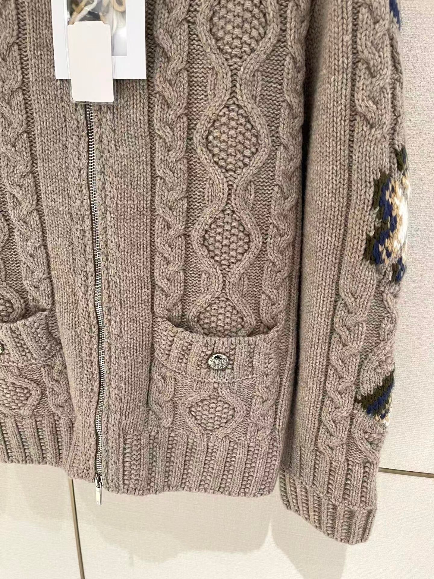 New wool cardigan