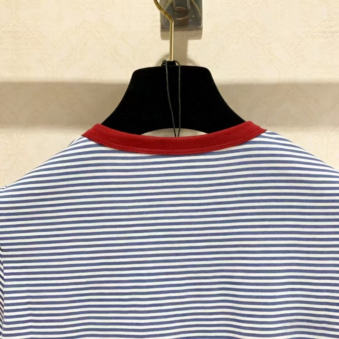 26SS New Striped Short-Sleeve T-Shirt