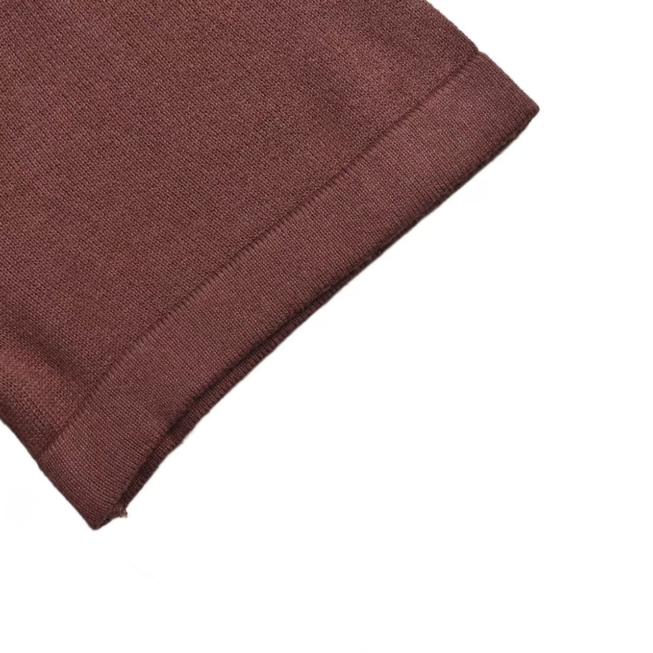 26SS Silicone Badge Knitted T-Shirt