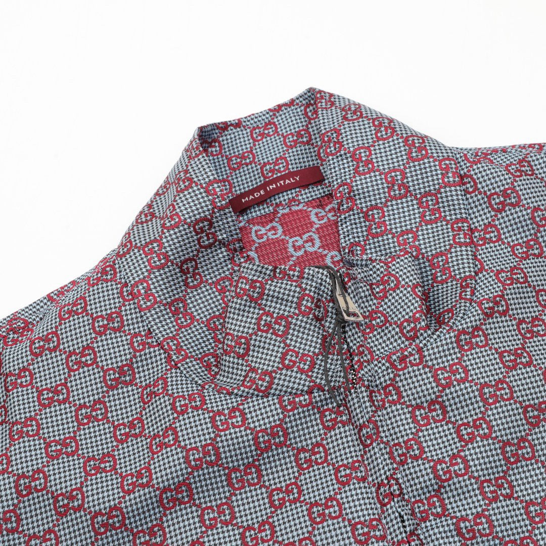 Full color stand up collar pilot