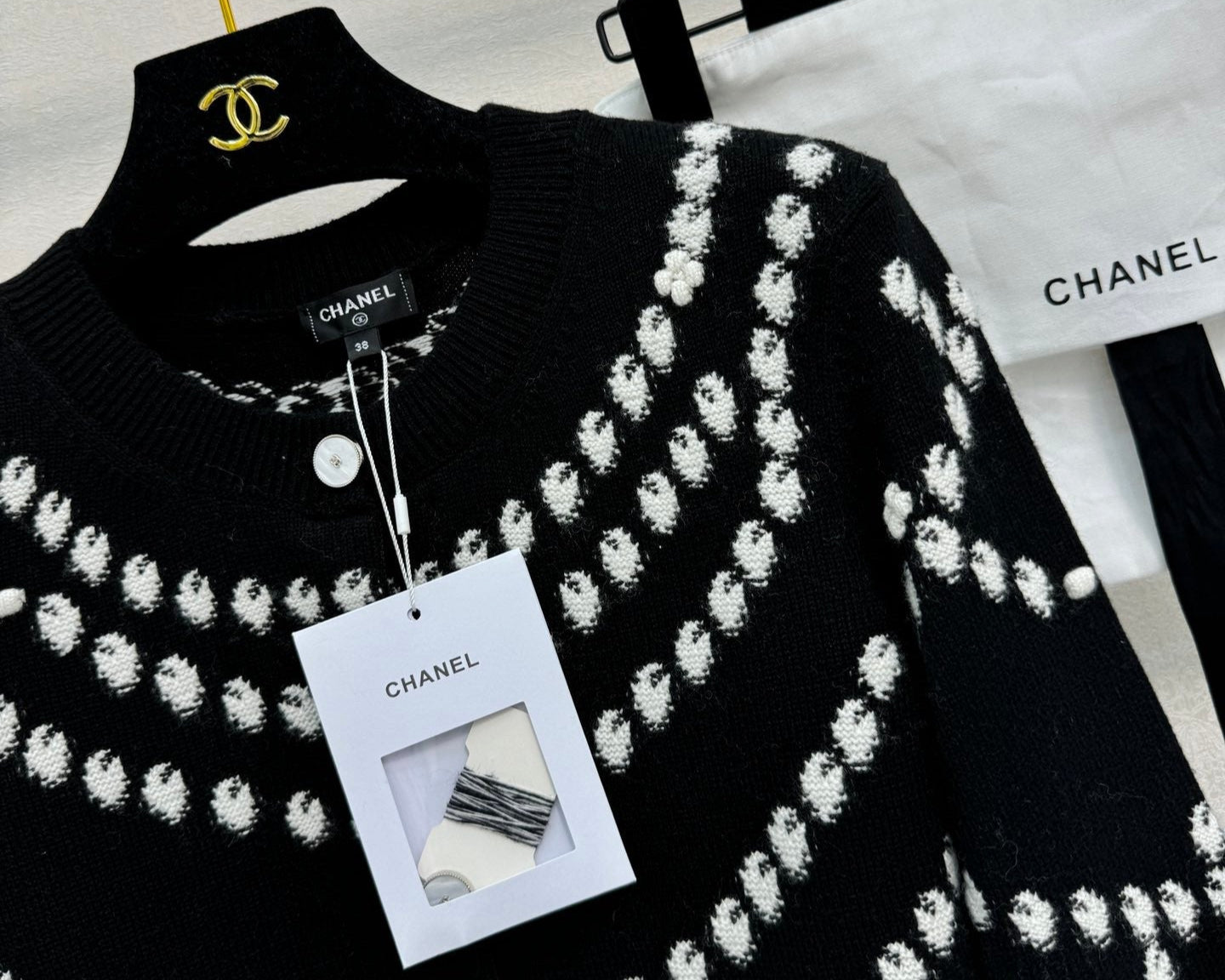 New pearl cardigan