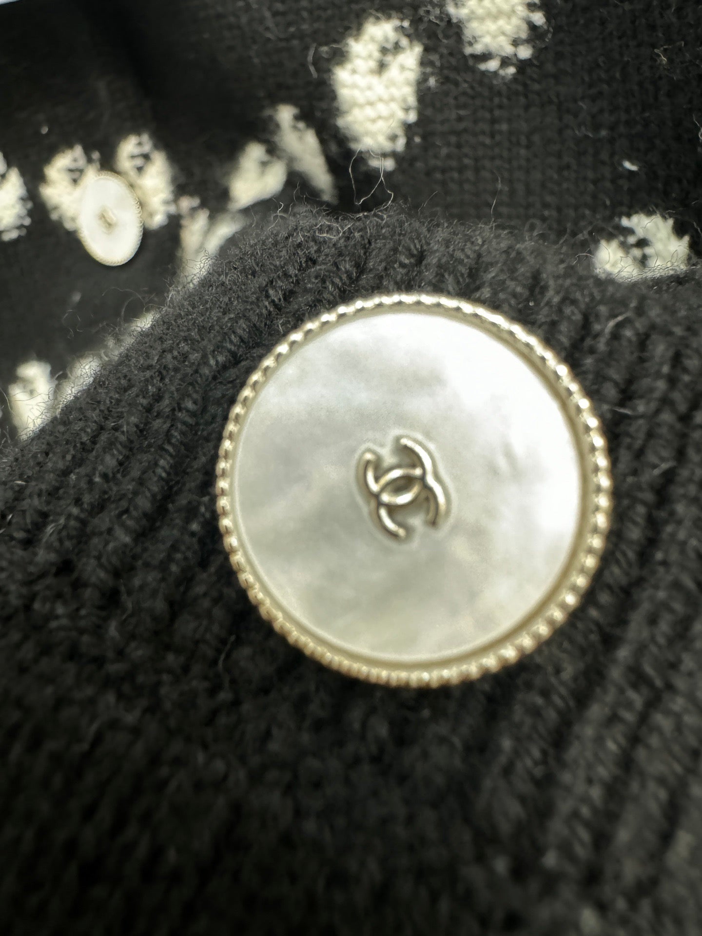 New pearl cardigan