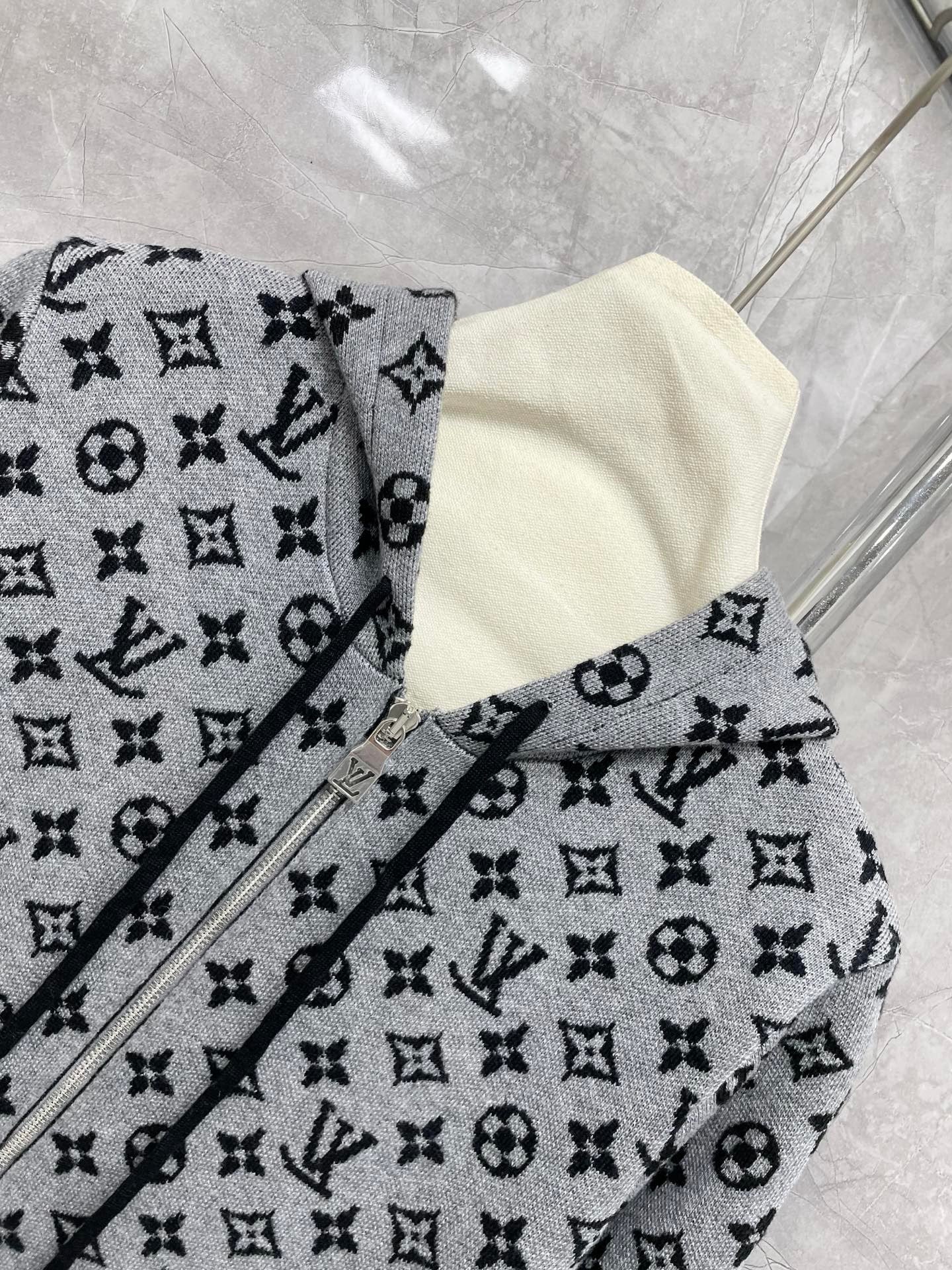 2025 new unisex full floral zipper hooded cardigan