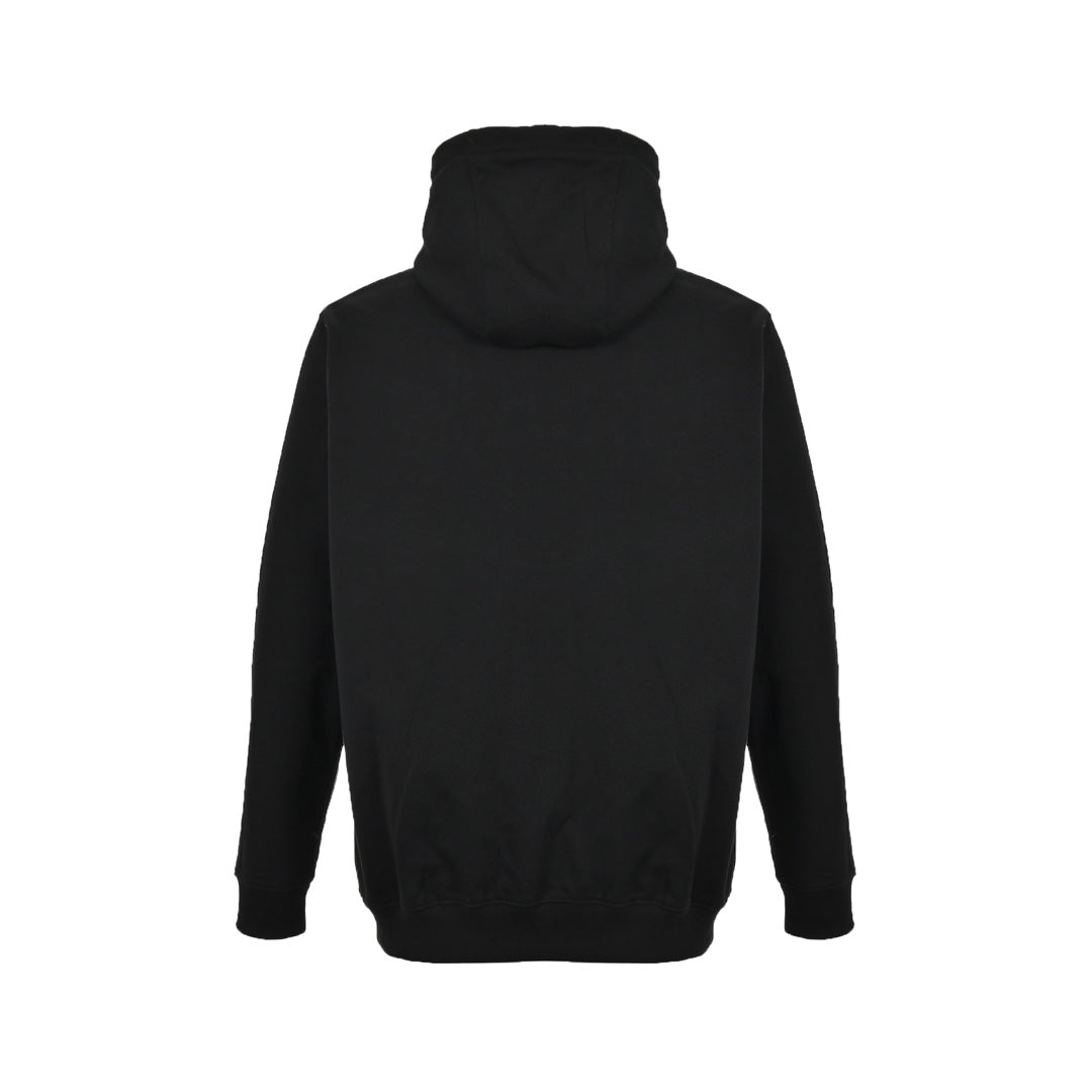 Chest size Weight Hooded sweatshirt with ghosted letters
