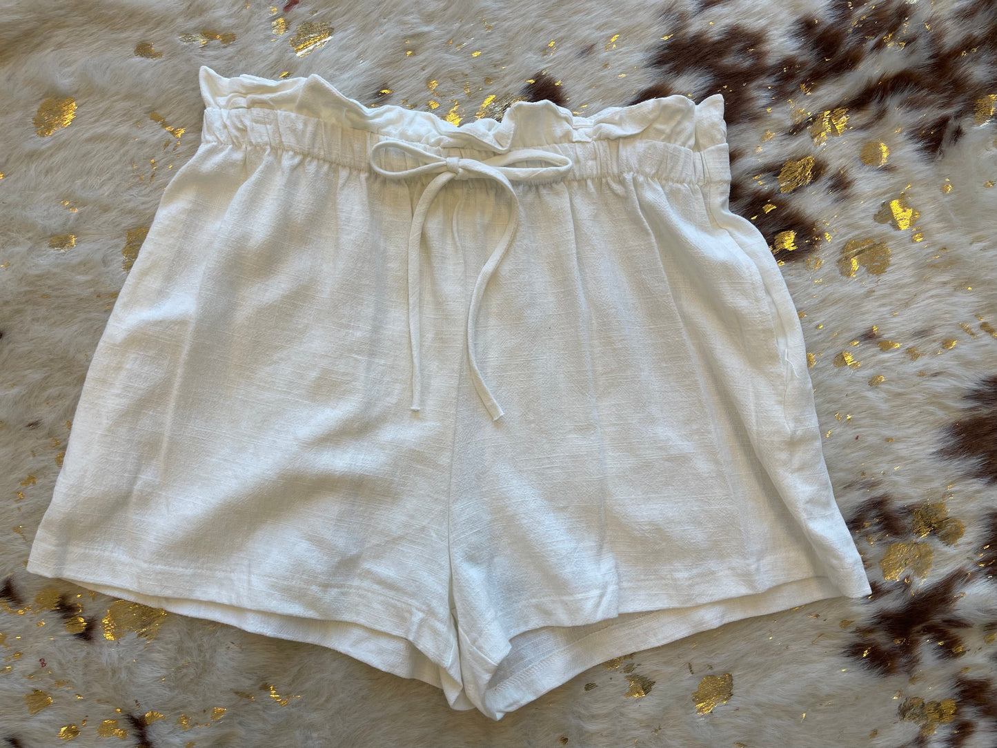 Linen casual drawstring shirts