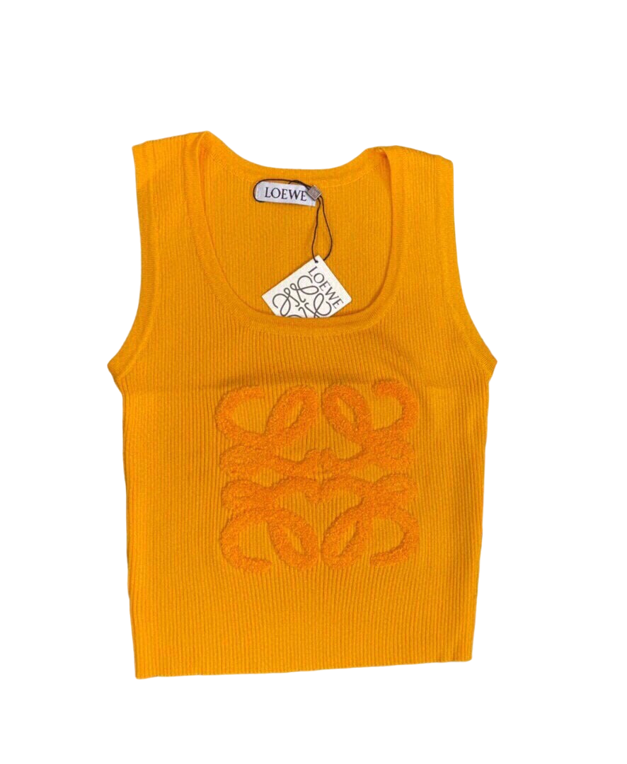 New simple 3D logo printed vest