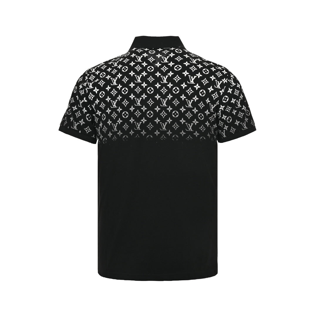 Gradient Print Polo Short Sleeve