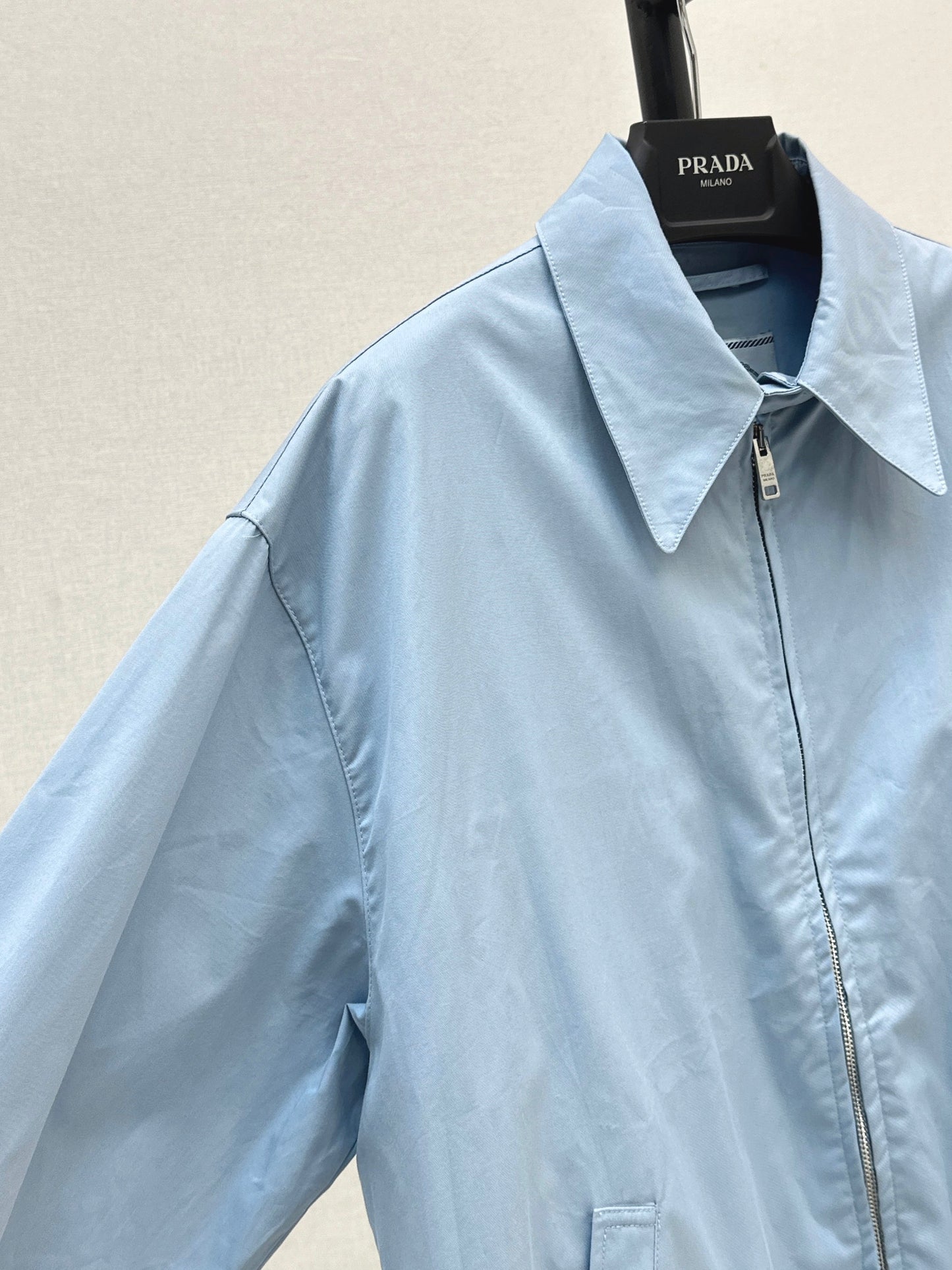 Latest autumn and winter back triangle logo decorative jacket