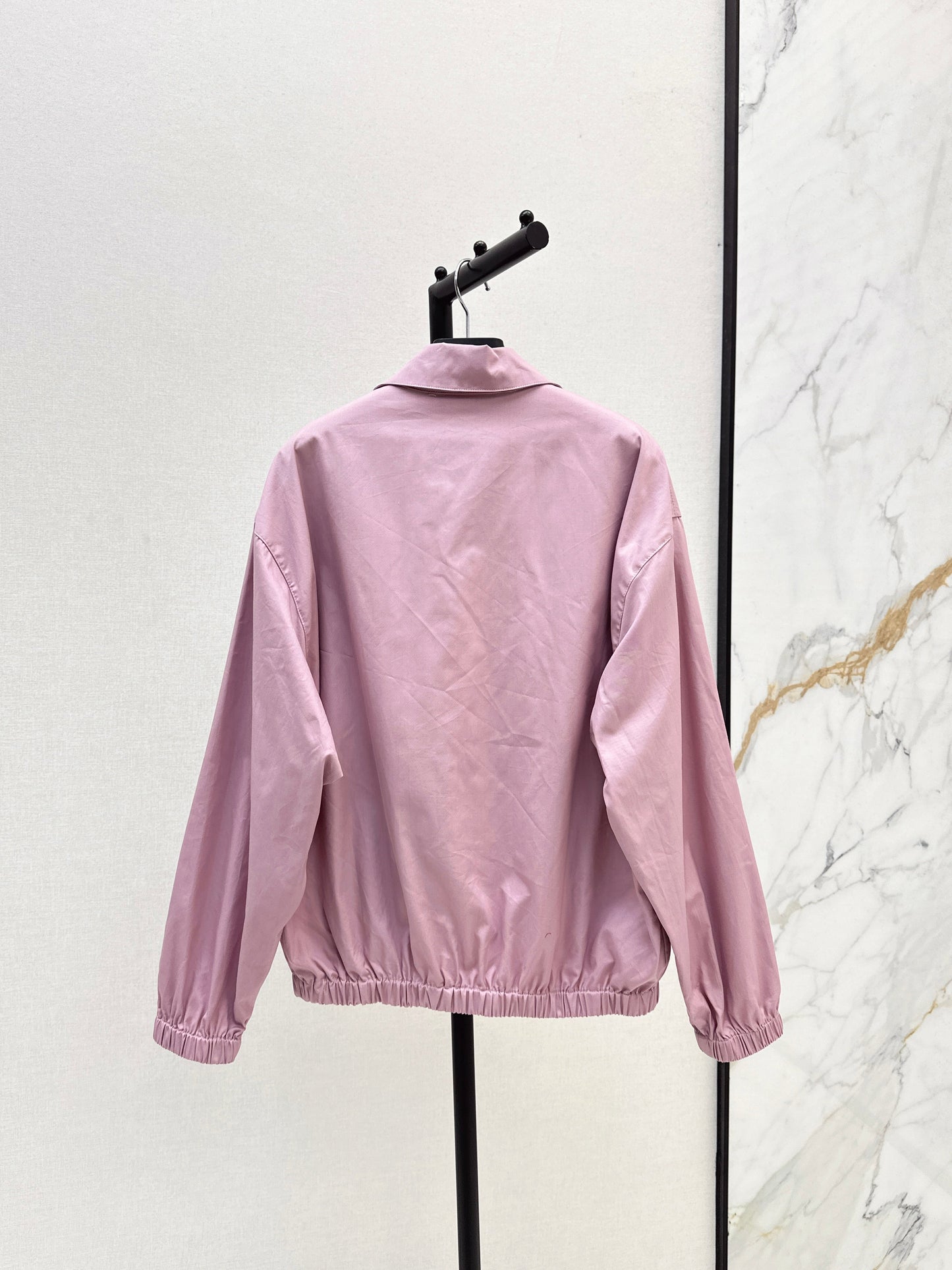 Latest autumn and winter back triangle logo decorative jacket