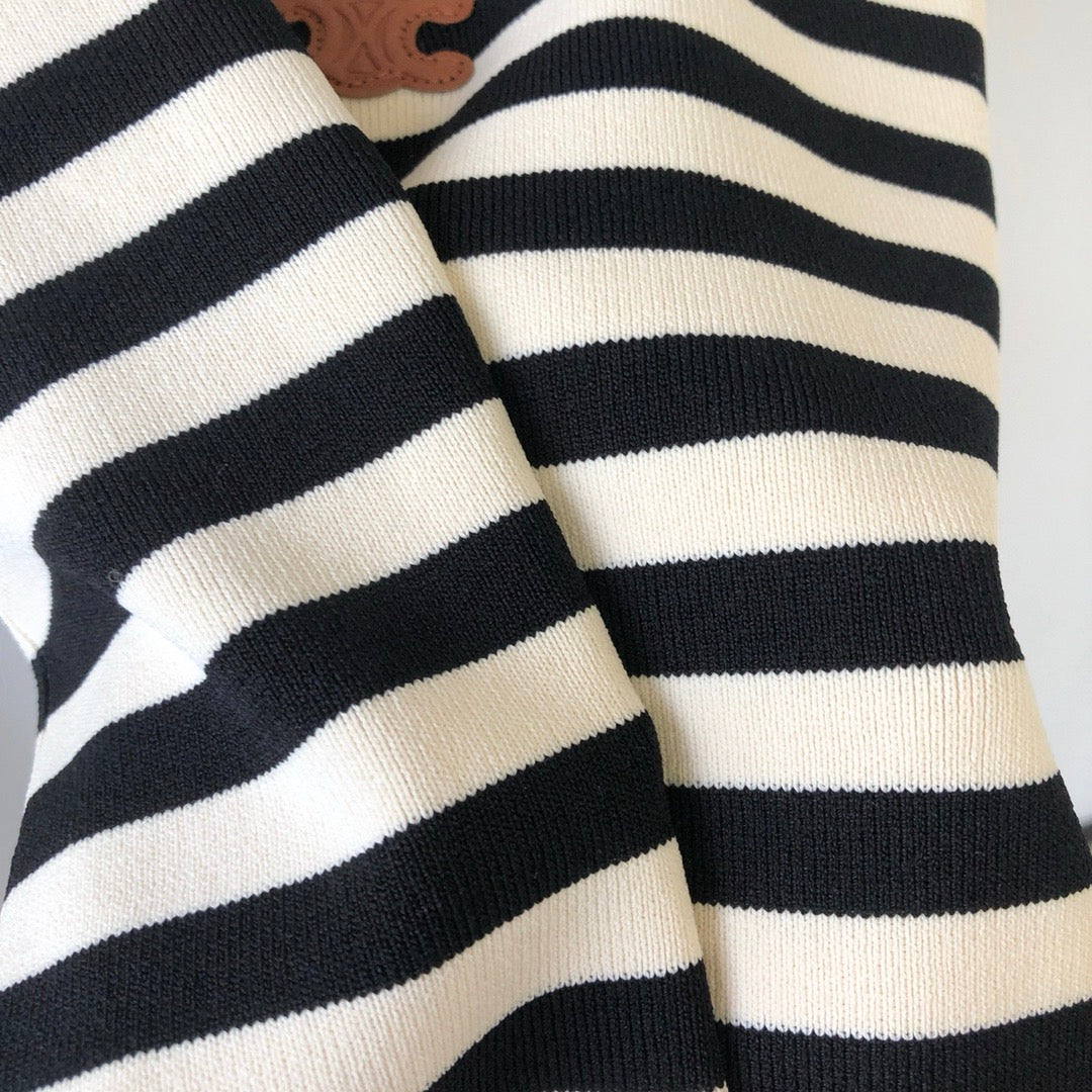 🔥🔥🔥Black and white striped vest