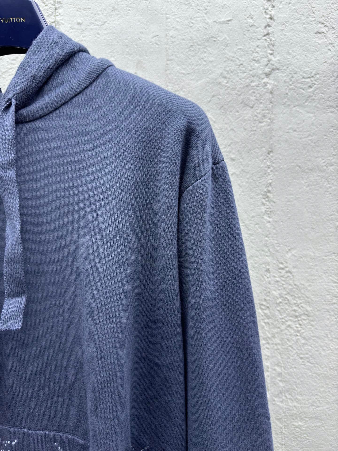 Gradient print hooded sweatshirt