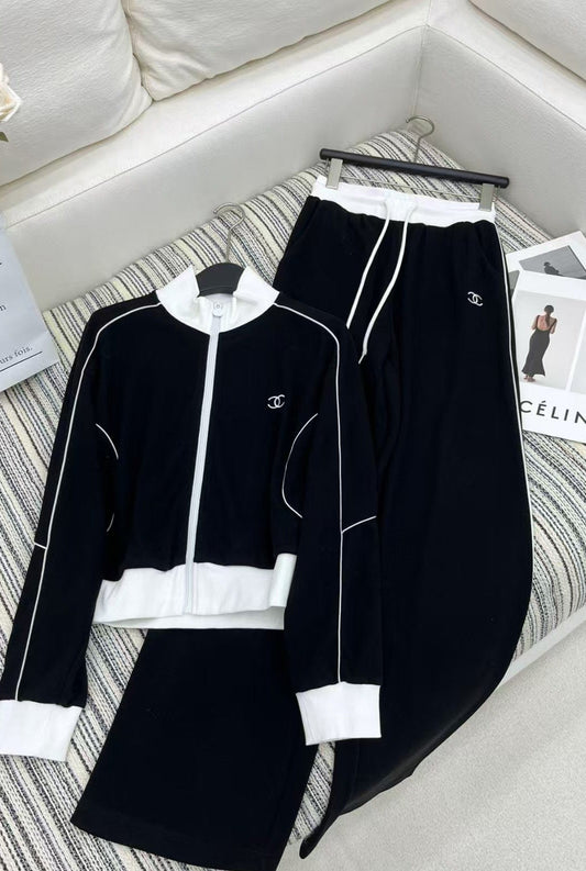 Classic zipper drawstring set