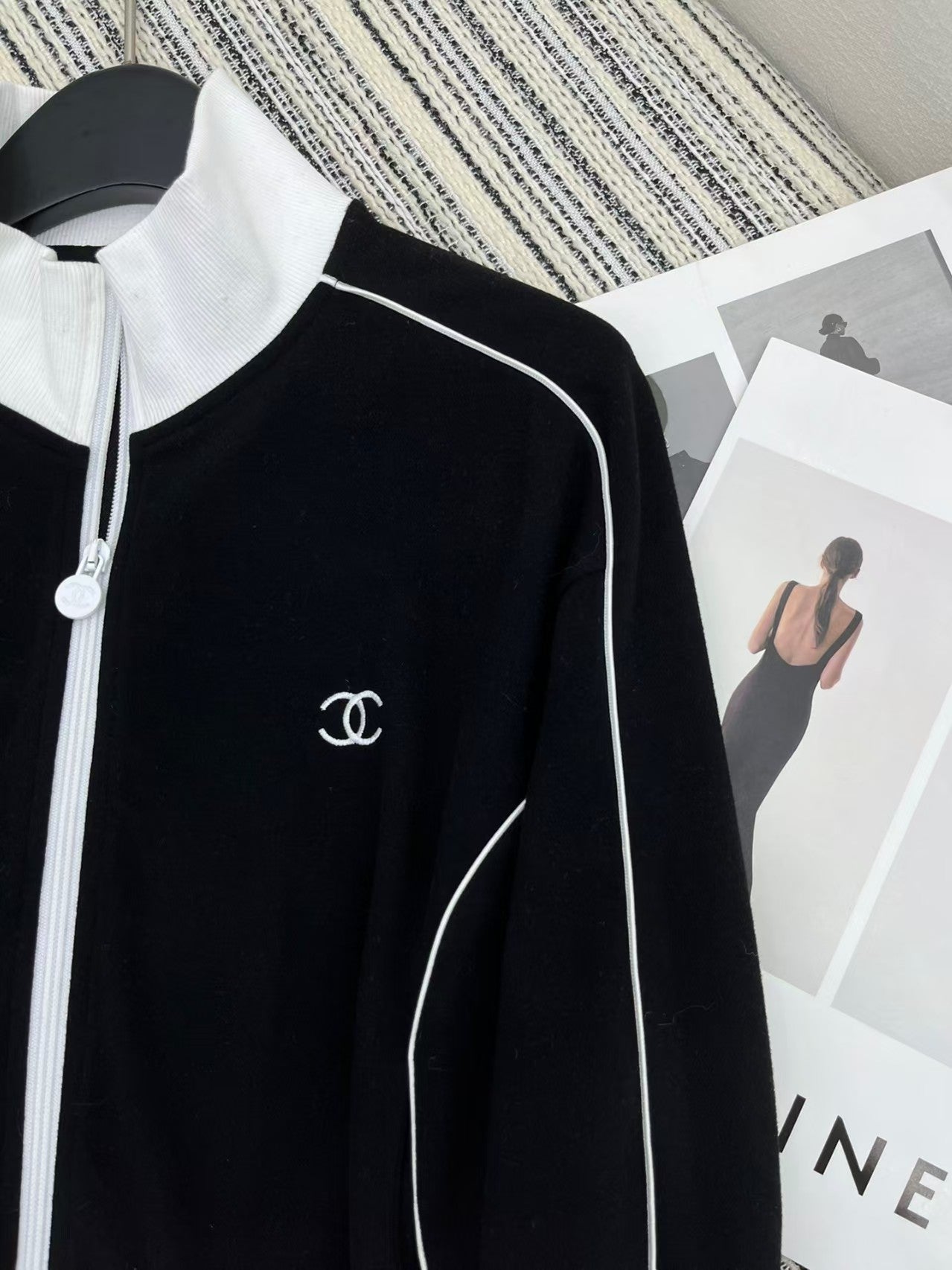 Double C classic zipper drawstring set