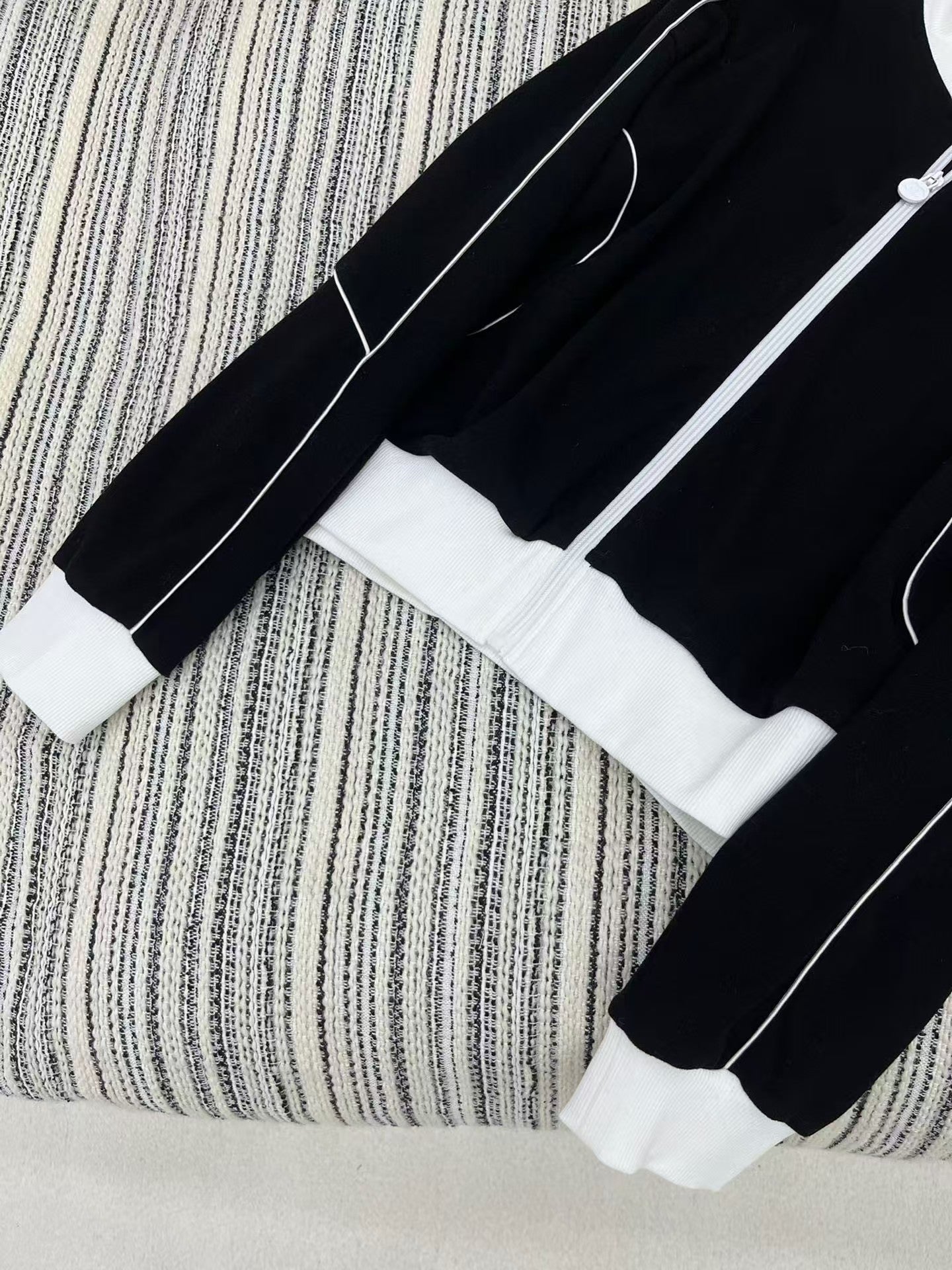 Double C classic zipper drawstring set