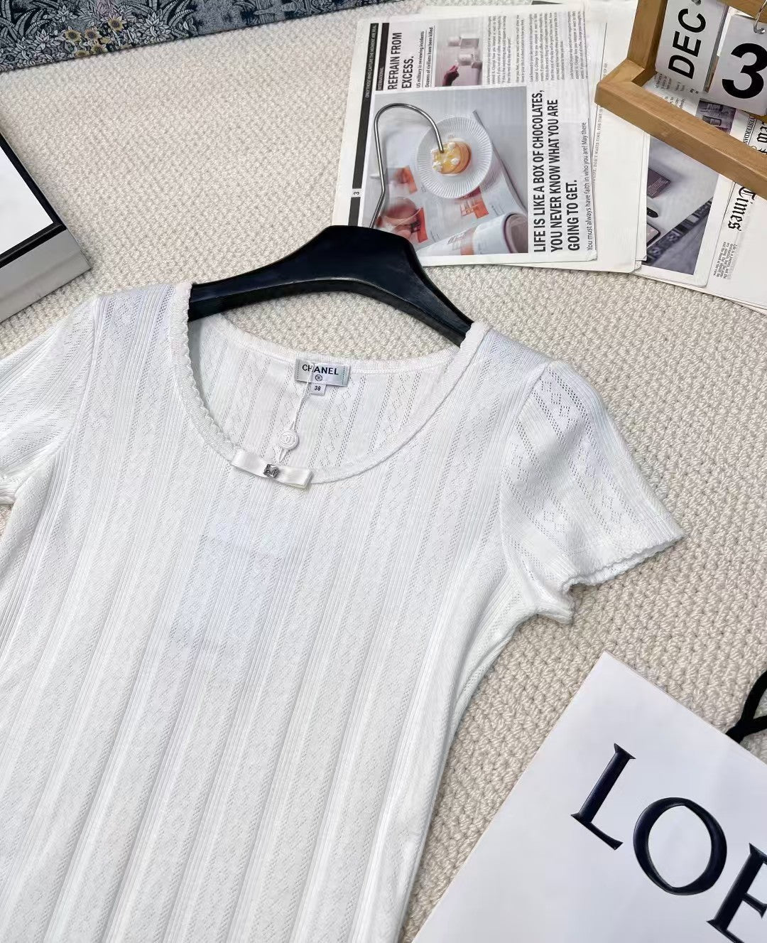 New style fungus neckline short sleeves
