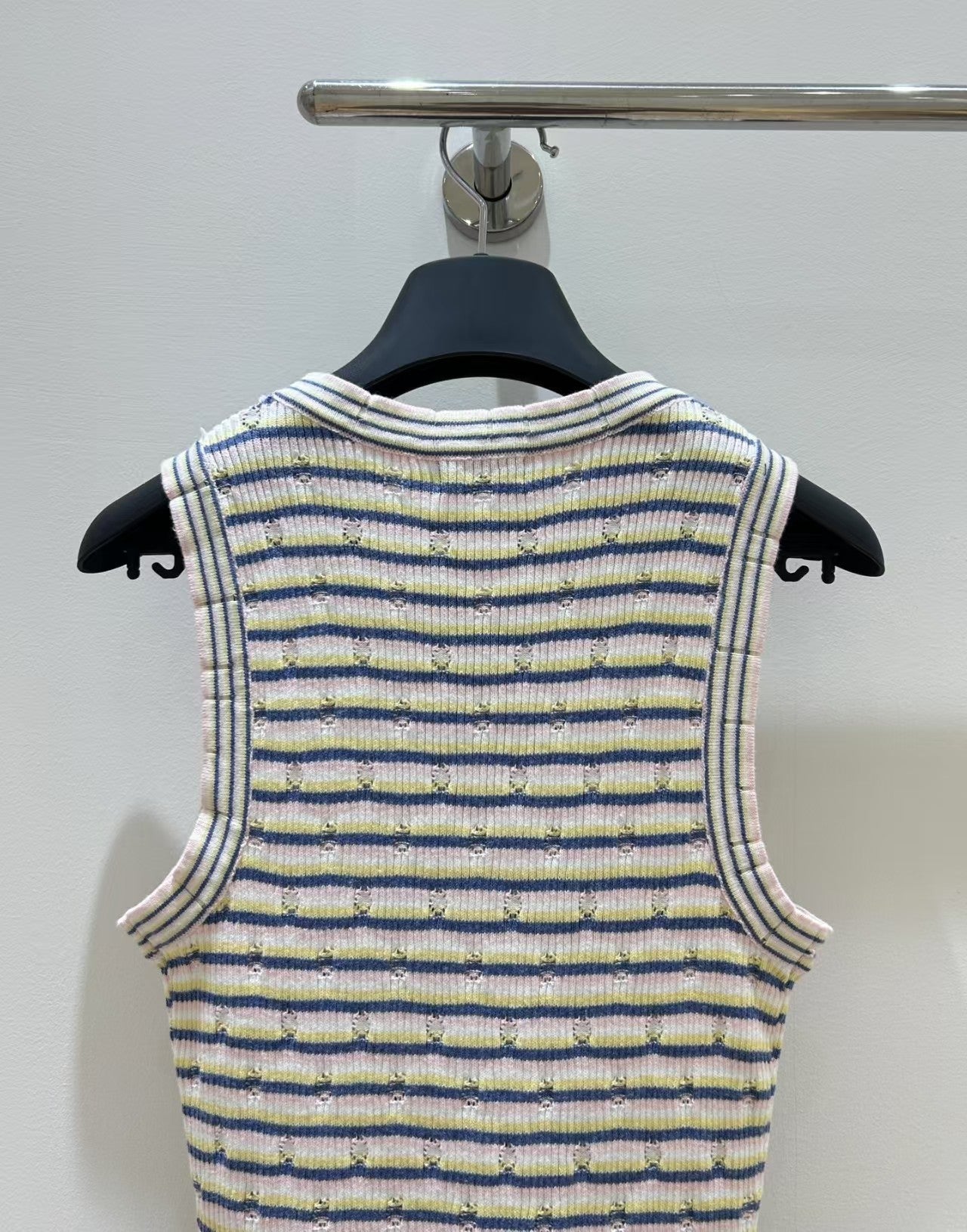 classic striped knit dress