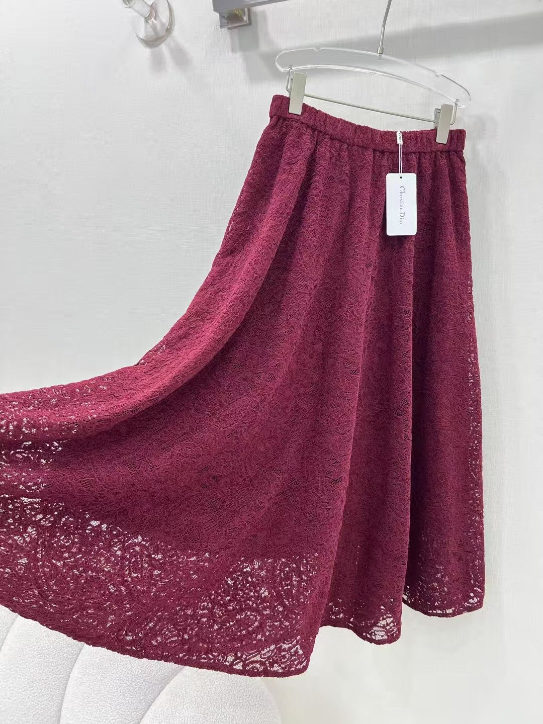 25 new versatile water-soluble flower lace skirt