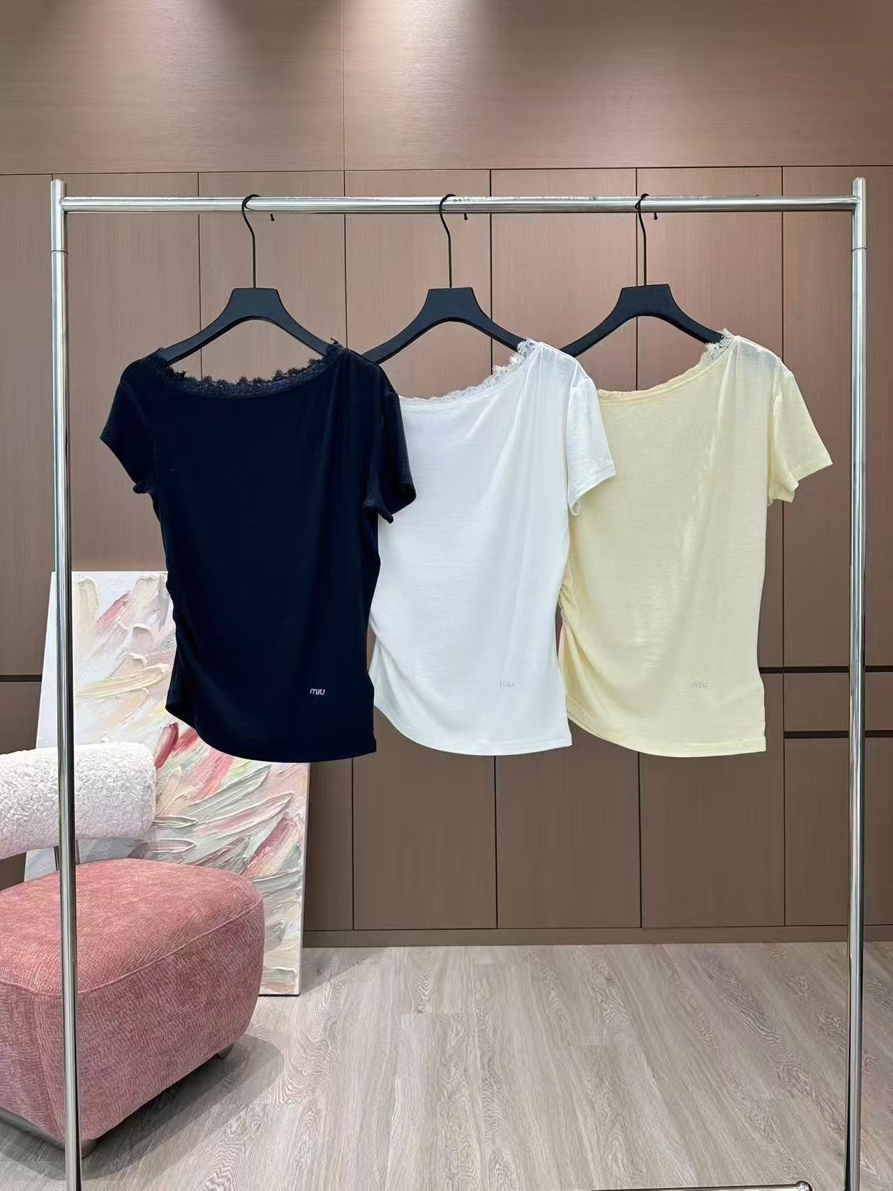 25 New Arrival Splicing Short Sleeves