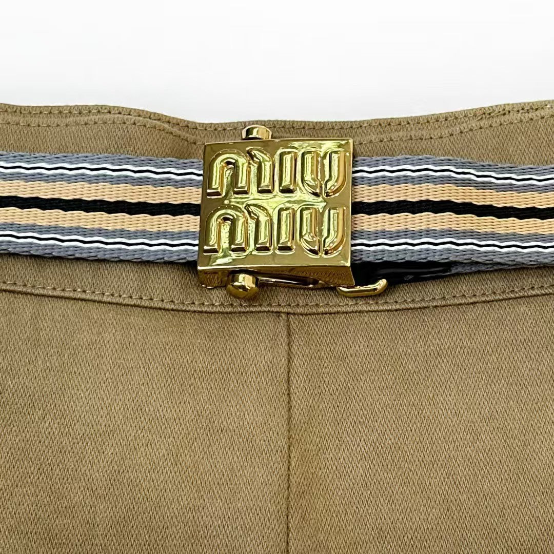 25ss cargo pocket belt skirt