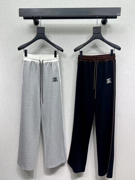 25SS elastic waist casual trousers