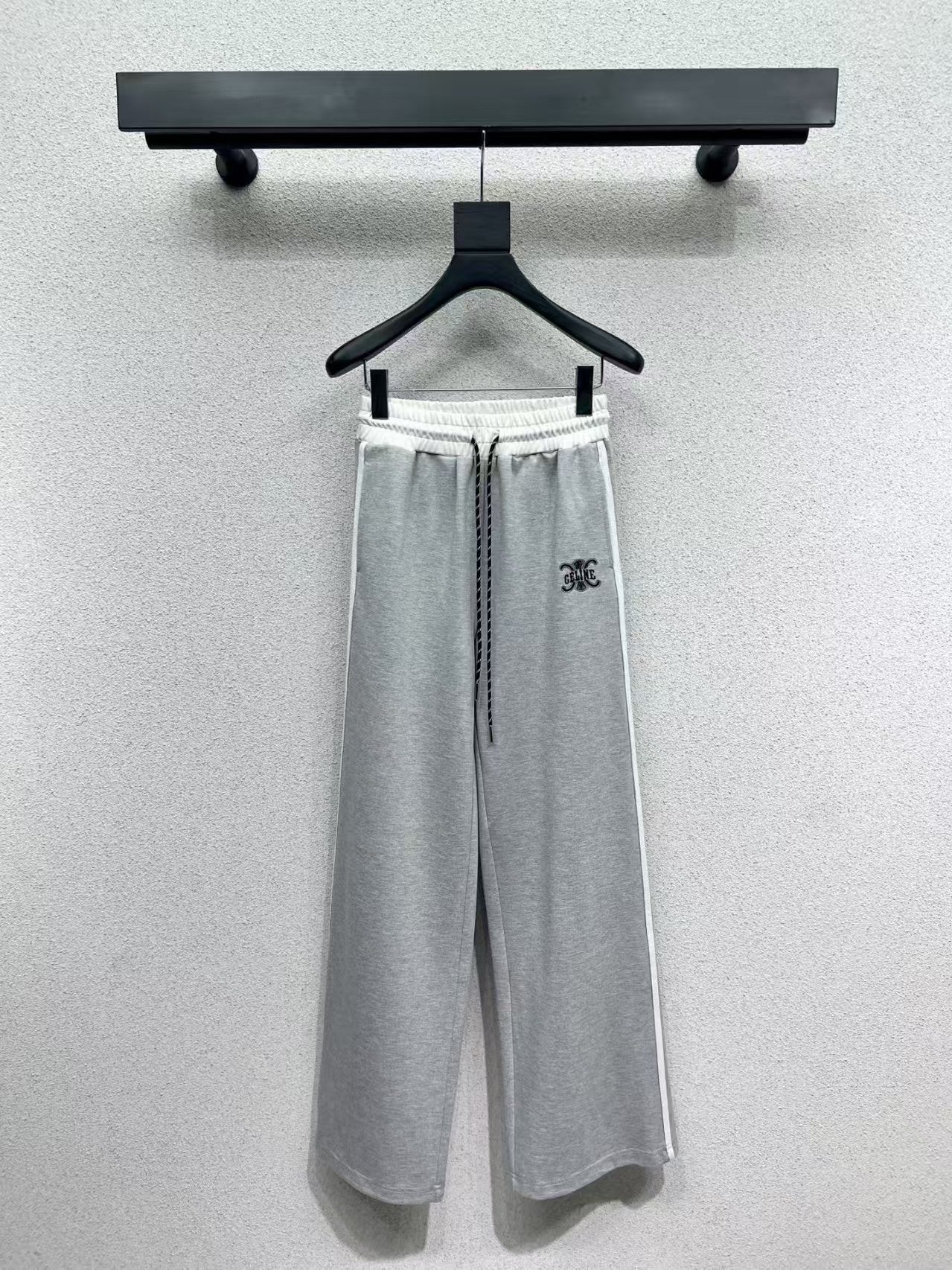 25SS elastic waist casual trousers