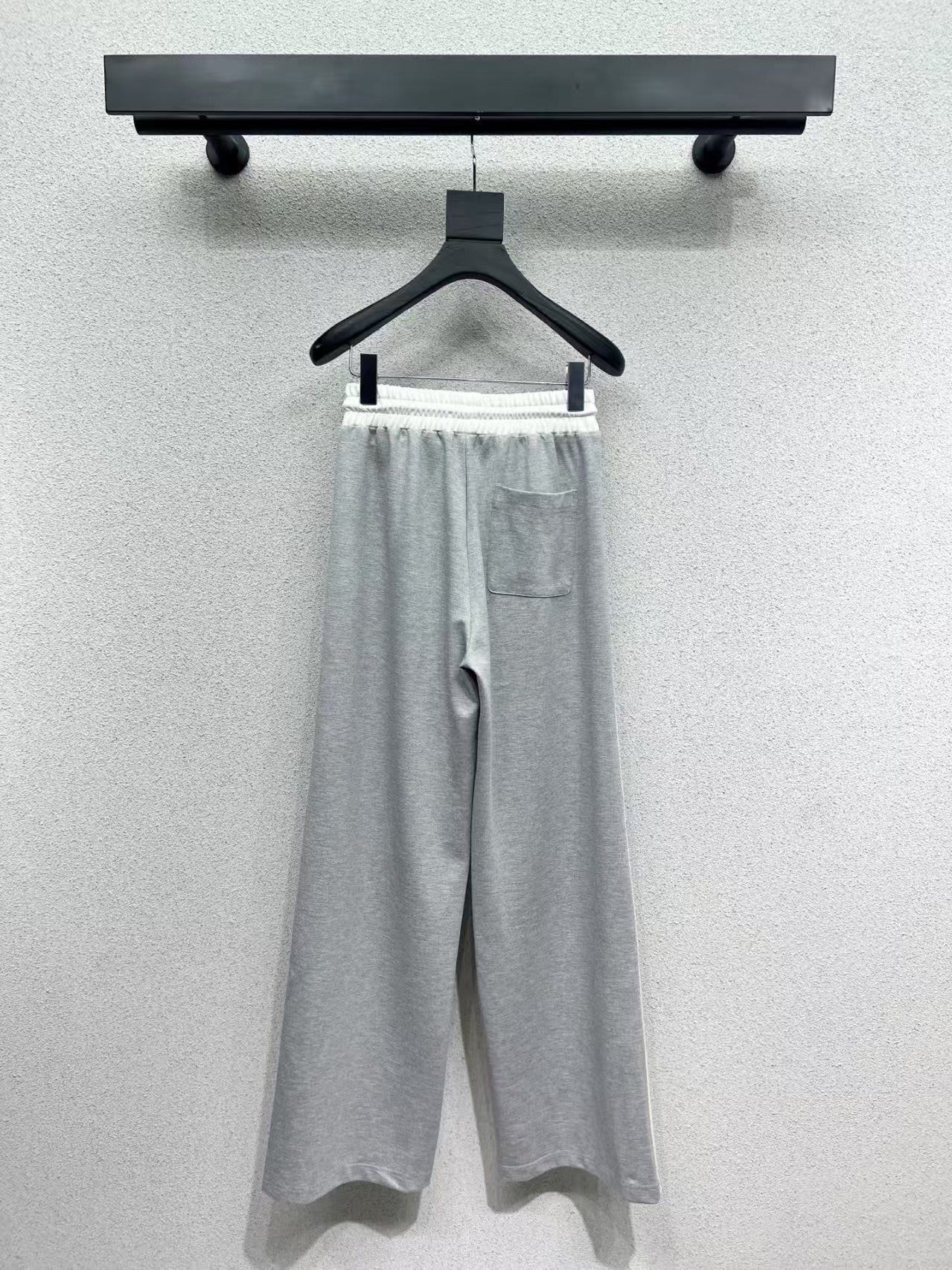 25SS elastic waist casual trousers