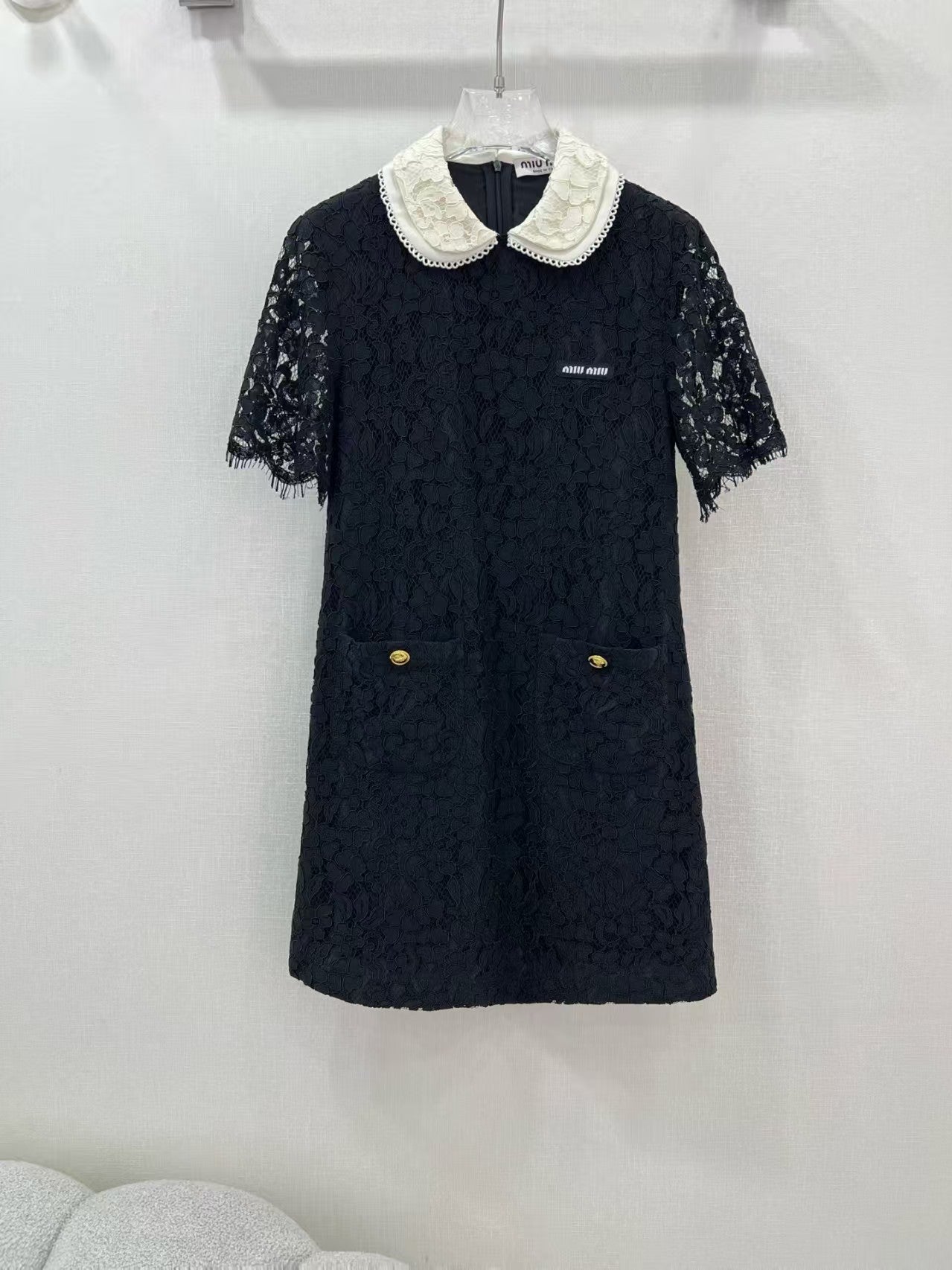 25 Early Spring Water-soluble Flower Lace Dress