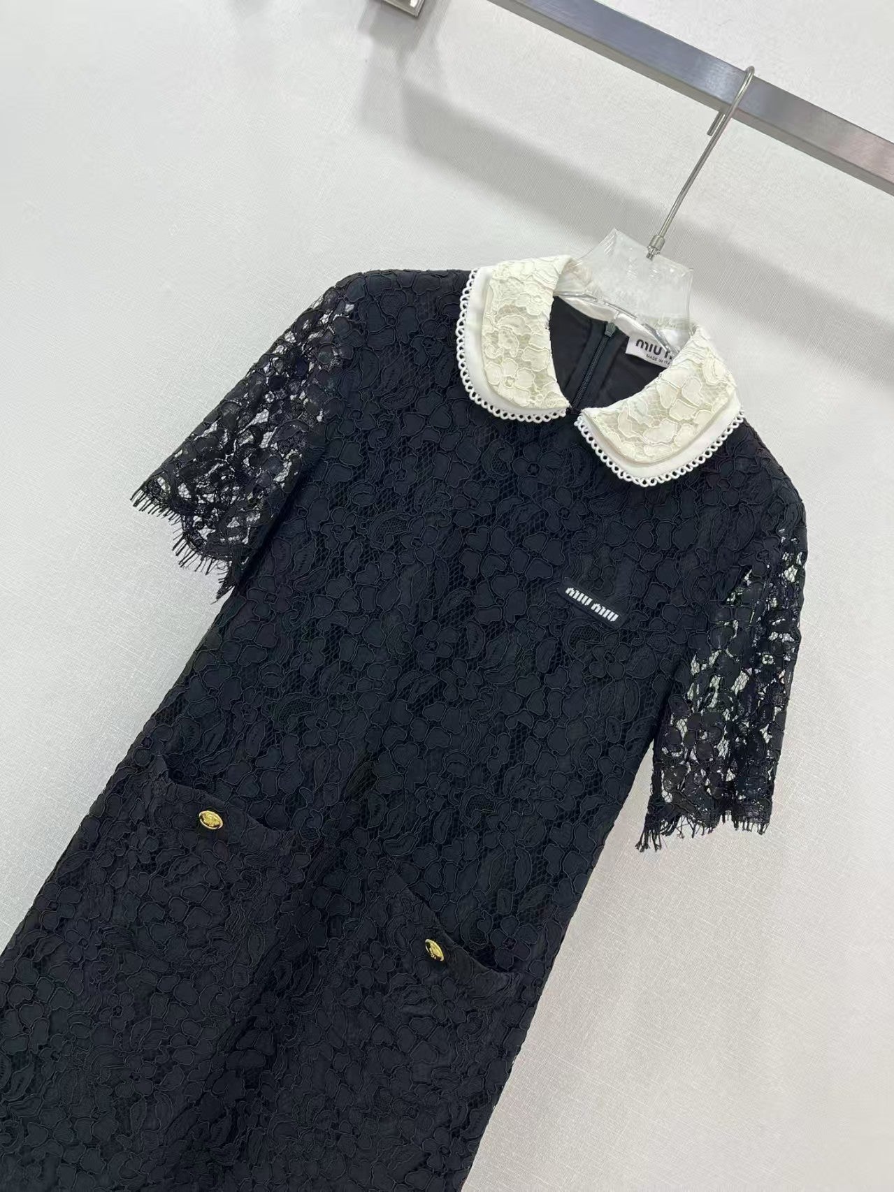 25 Early Spring Water-soluble Flower Lace Dress