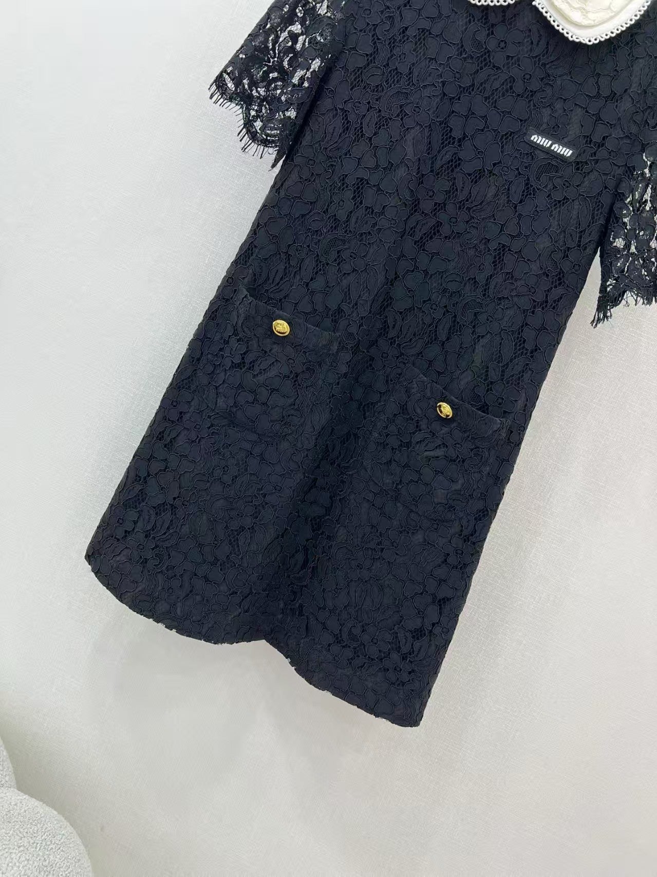 25 Early Spring Water-soluble Flower Lace Dress