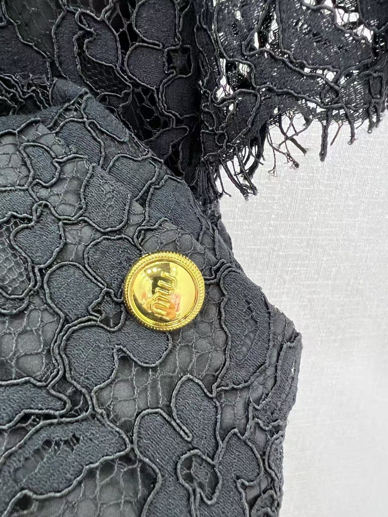 25 Early Spring Water-soluble Flower Lace Dress