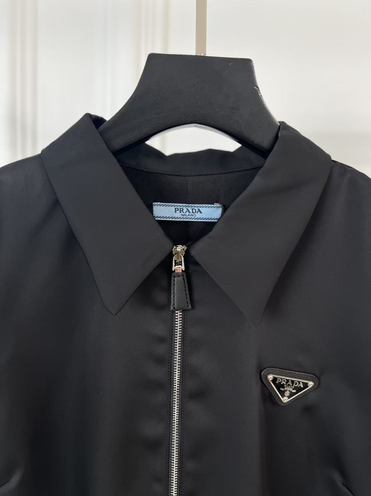 25 Lapel Short Sleeve Zipper Loose Dress