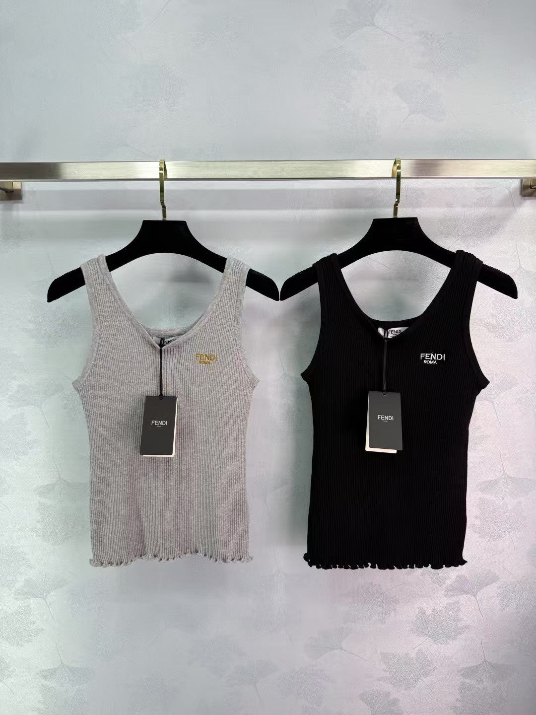 25ss knitted vest top