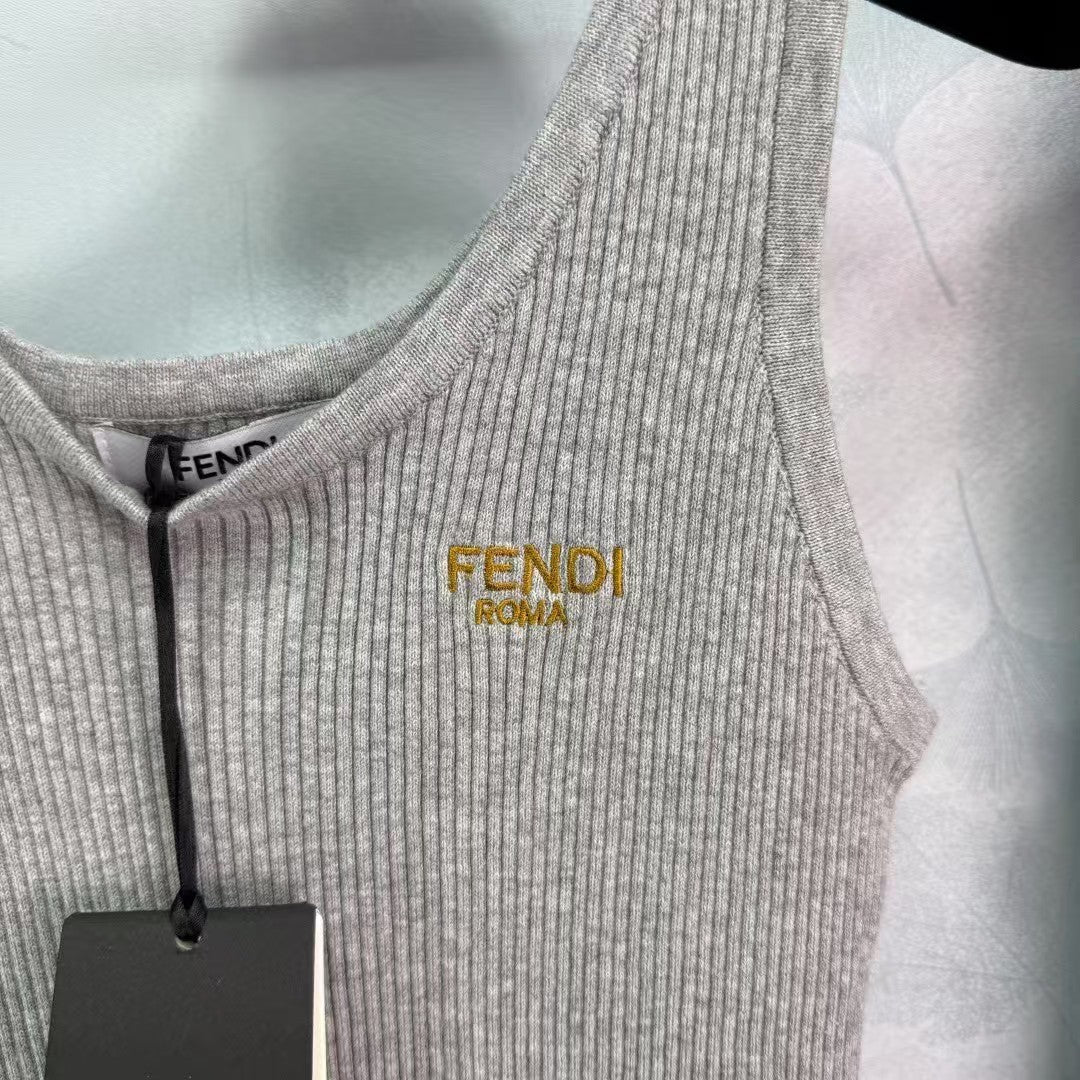 25ss knitted vest top