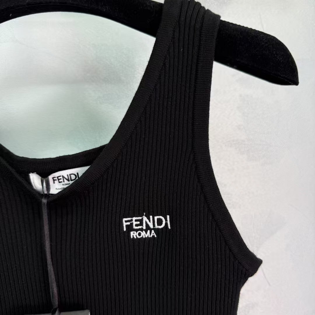 25ss knitted vest top