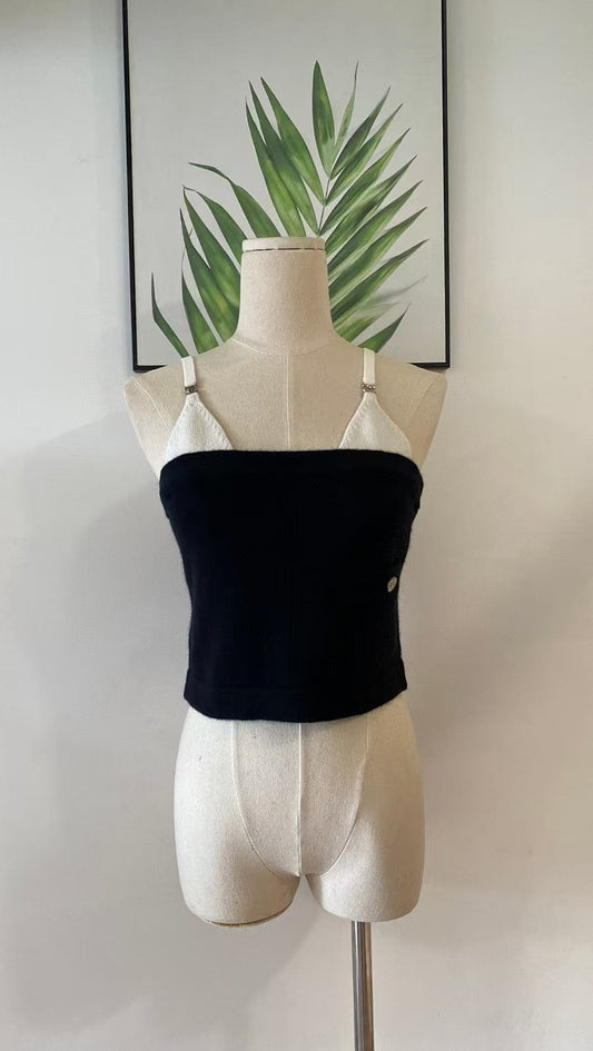 New Yarn Suspender Top